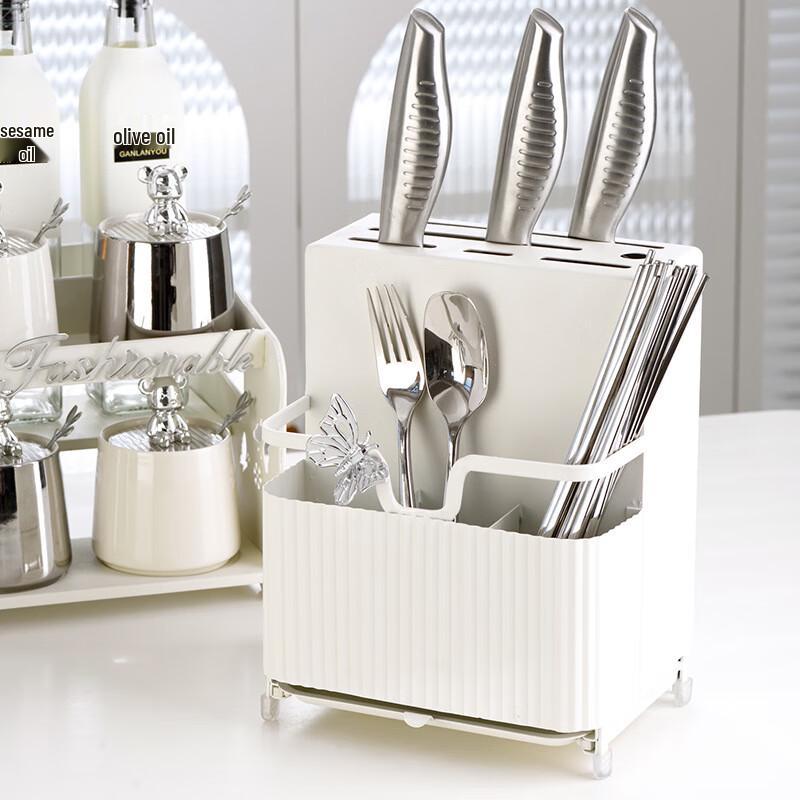 Qianxing Ceramic Seasoning Jar & Oil Bottle Storage Set