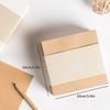 Thickened Square Brick Notes for N Times Simple Stationery Blank Tearable Note Pad and 400 Post-it Notes.