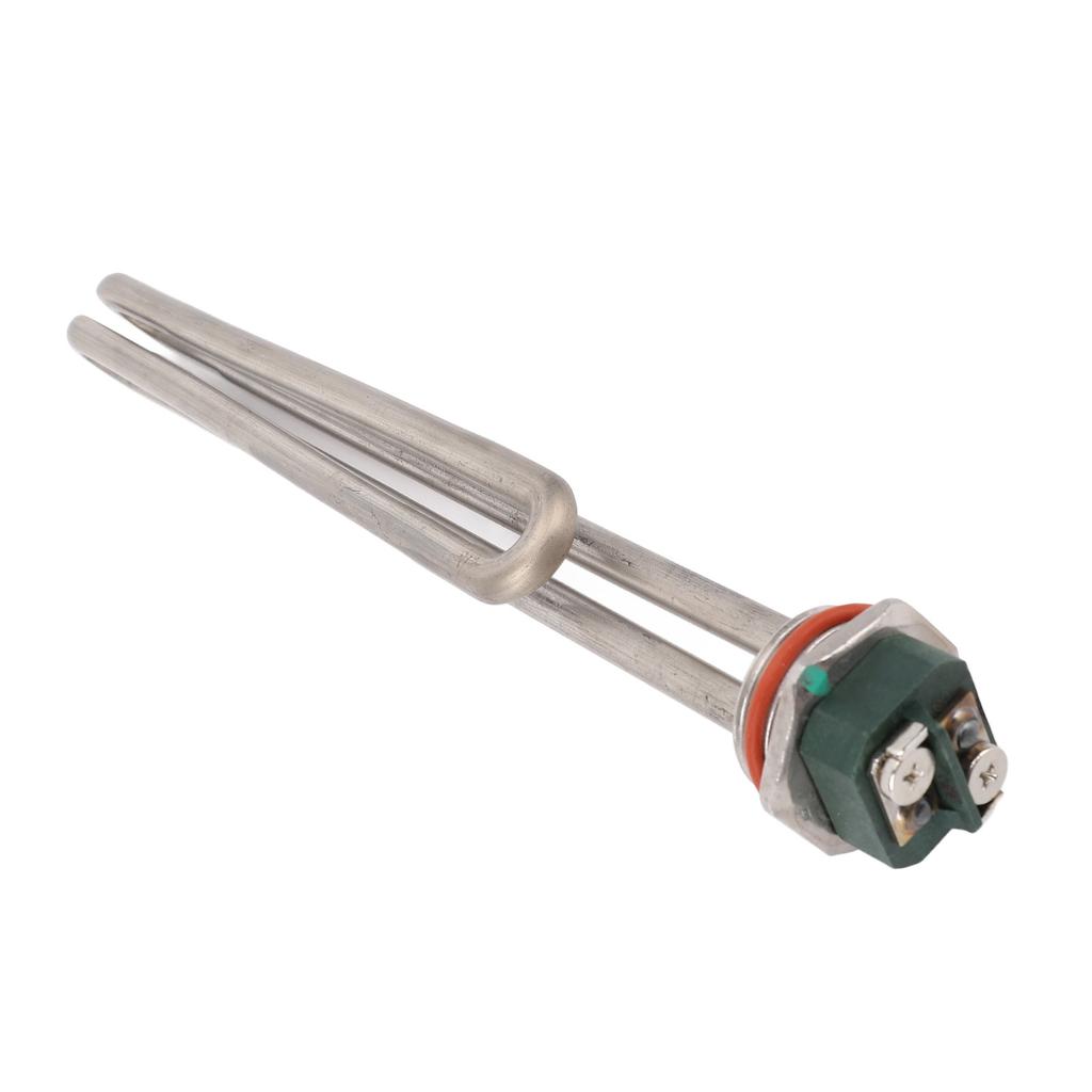 Electric Water Heater Heating Component Replacement Stainless Steel for Immersion Submersible 2000W 1-1/4in Universal