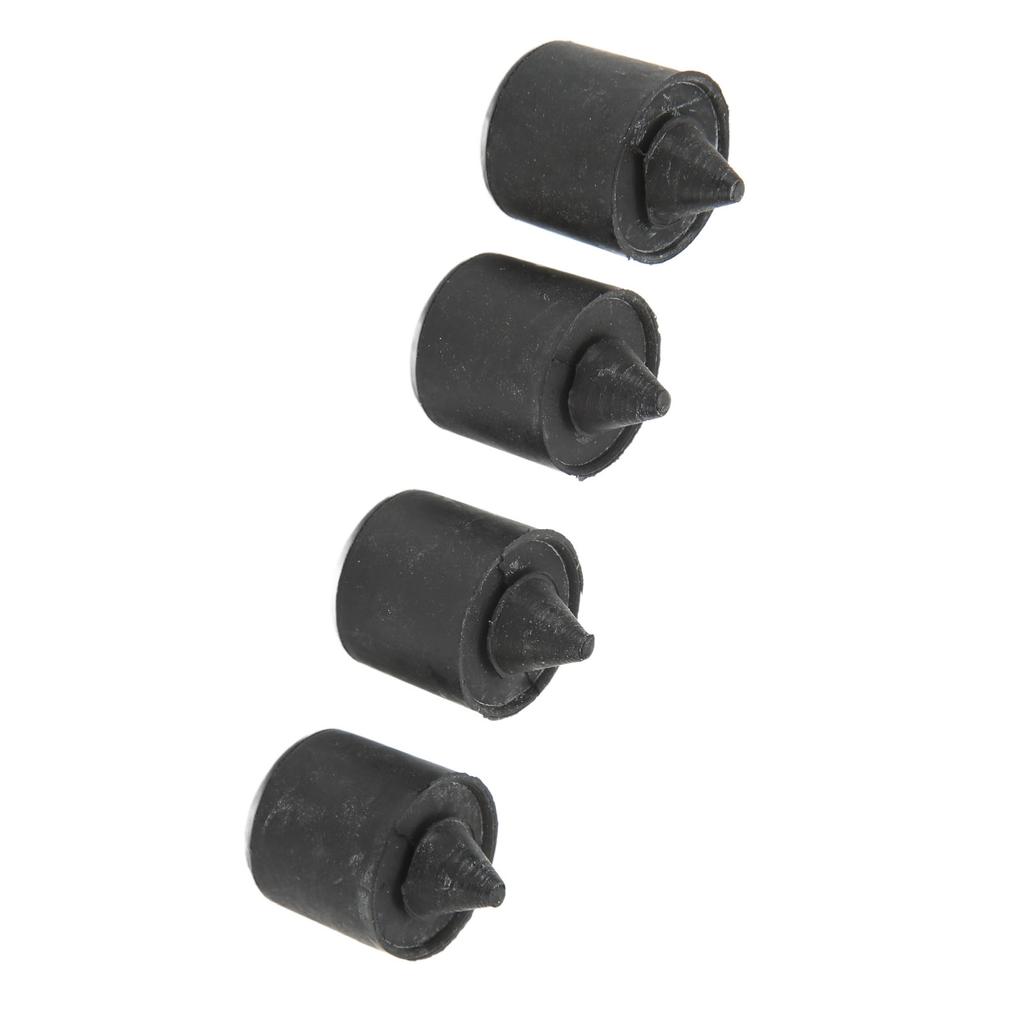 4 Pcs Door Jamb Body Bumpers 16.5mm Rubber Exterior Door Bumper Bump Stop Kit Replacement for Lincoln Mark LT 2006‑2008