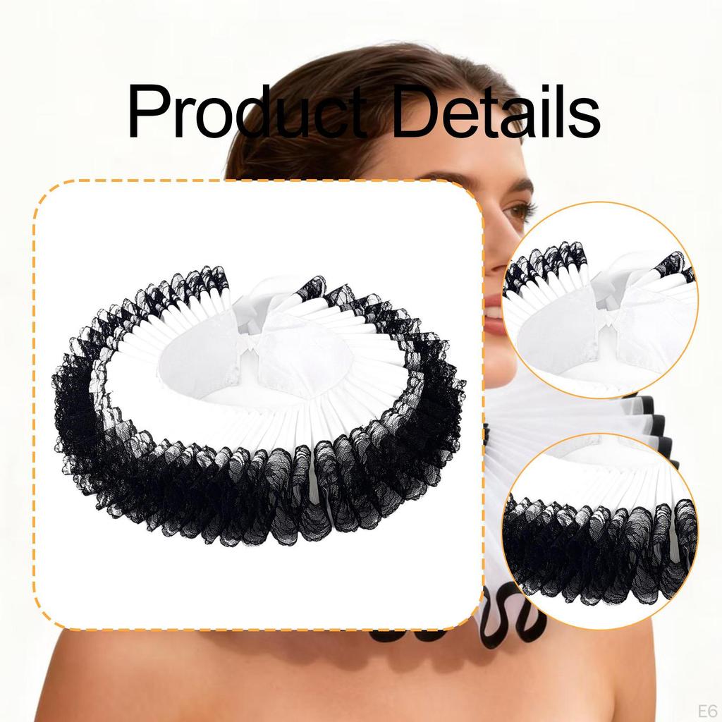 Collars Ruffled Cape for Festival Party Supplies Holiday