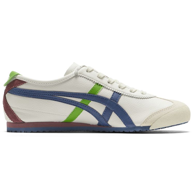 Onitsuka Tiger Mexico 66 Cream Mako Blue Unisex Sneakers 1183A201-115