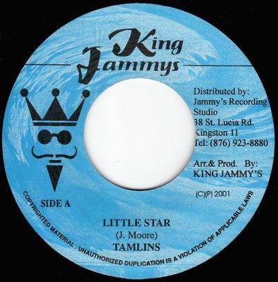 Płyta 7-calowa TAMLINS - Little Star NONE King Jammy's 2001 Jamajka Reggae, Ska & Dub Używana