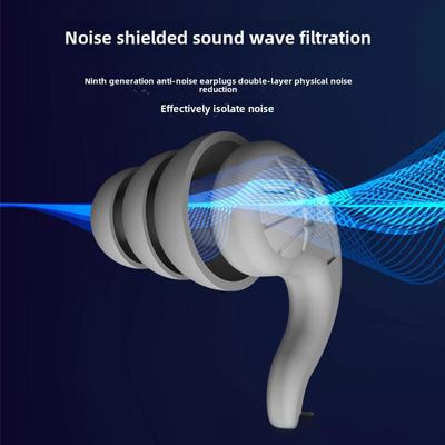 Superleise Ohrstöpsel mit Geräuschreduzierung zum Schlafen und Lernen