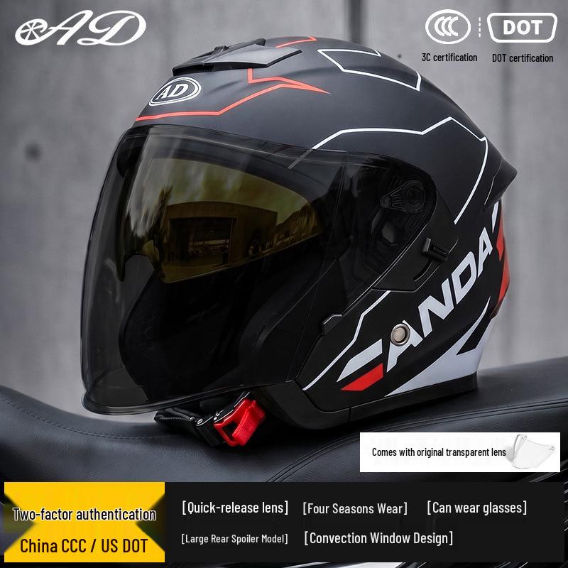 3C Certified Unisex Class A Motorcycle Helmet for All Seasons