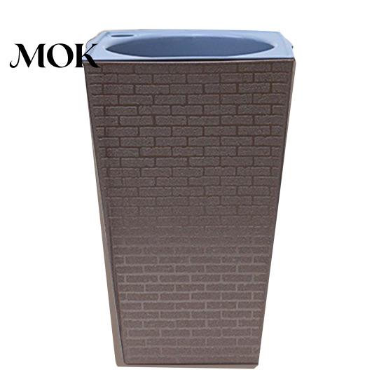 Easy Access Plant Pot Self-Watering with Drainage Holes Automatic Watering Weather-resistant Planter Flowerpot Water Storage for Indoor Outdoor Plants