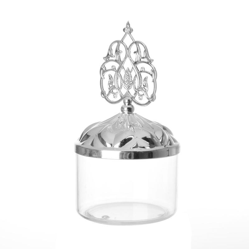 12pcs European Style Creative Wedding Candy Box Engraved Circular Packaging Box Cute Food Box Candy Gift Box Wedding Supplies