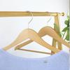 Wooden Hangers for Men and Women with Trouser Bars, Shape-Retaining, 360-Degree Rotating, Slim Clothes Hangers for Suits, Shirts, Jackets, and Coats (