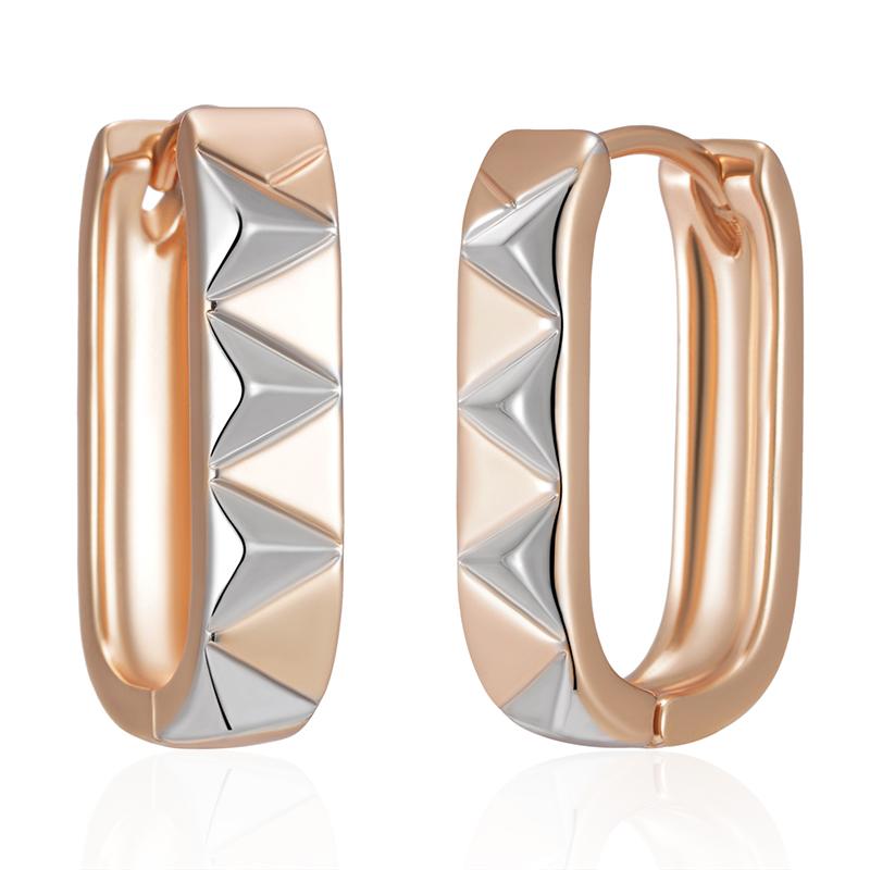 

Kinel Разноцветные Роскошные Висячие Серьги Для Женщин Простые Ретро Бутик Ювелирные Изделия Модные Серьги розового золота