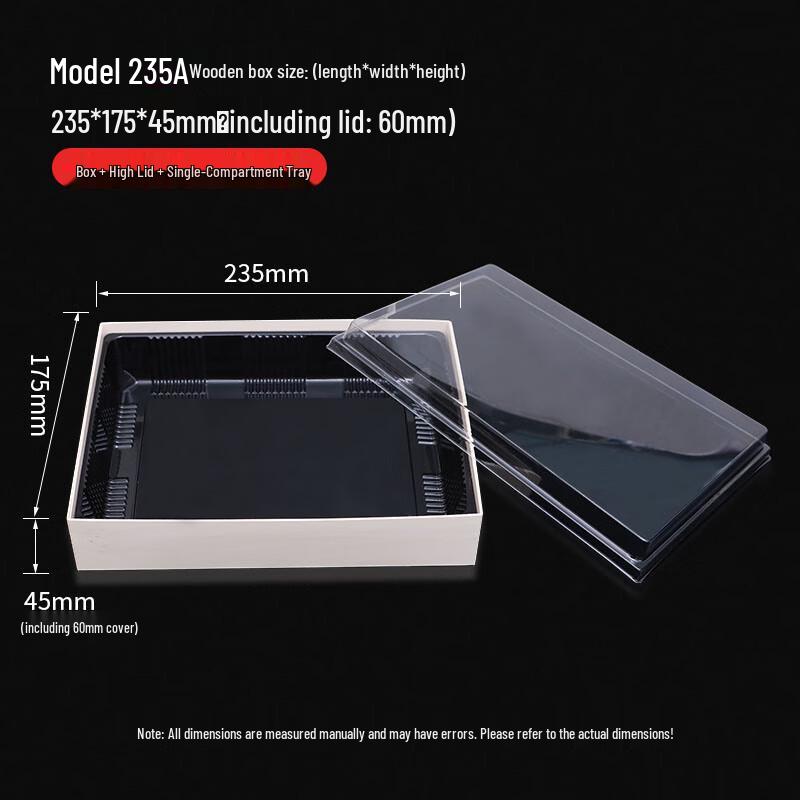 Disposable Square Wheat Straw Serving Box