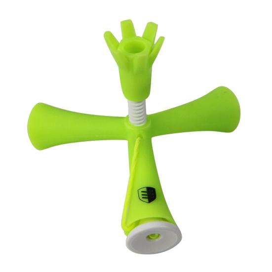 Portable Golf Tee Adjustable ABS Anti-flying Tripod Golf Tee for Training