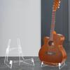 Acrylic Guitar Stand Folding Guitar Ukulele Stand String Instrument Stand L-Frame Classical Guitar Stand Ukulele Shelf