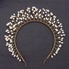 Crown Tiaras Retro Hair Accessories Head Bands Hair Hoop Gold Leaf
