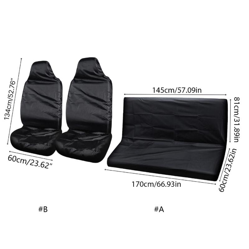 Universelle Autositzbezüge Wiederverwendbarer Kissenbezug Autositzschutzbezug Wasserdicht Staubdicht