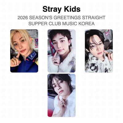 2026 SEASON'S GREETINGS STRAIGHT SUPPER CLUB MUSIC KOREA Official Photocard