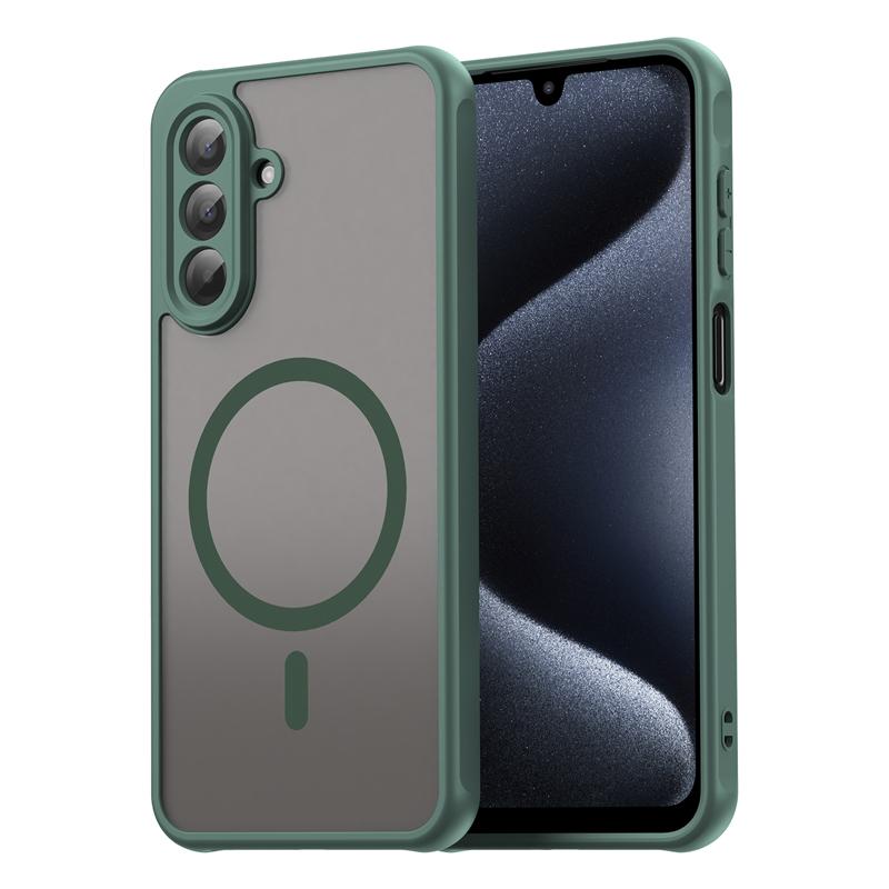 Pre Samsung Galaxy A17 5G A07 4G Puzdro Polopriehľadné Matné PC+TPU Odolné voči odtlačkom prstov Priehľadný Kryt
