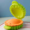 Apples Pie Mold Plastic Pastry Cutters for Mini Hand Pies Fall-Themed Dough Presser Pocket Pie
