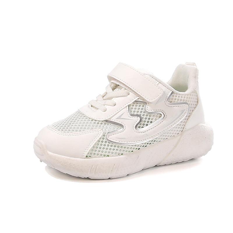 Students Running Shoes Casual Trendy Children Sports Shoes Mesh Breathable 2025 New Kids Sneaker Soft Sole Non-slip Hollowed-out
