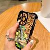 Anime O-ones-l-luffys P-pieces Plating Phone Case For Samsung S26 S25 S24 S23 S22 Note20 Edge Plus Ultra 4G 5G Anti Fall Airbag
