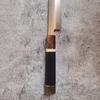 Coltello per Sashimi Lama a Filo Singolo Affilato Coltello da Chef per Affettare il Pesce Sushi Kiritsuke Coltelli da Cucina Giapponesi Manico in Ebano e Corno