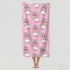 Cartoon cute O-Opanchu U-Usagi Towel Drying Bath Towel Applicable To Light Swimming Camping Yoga Beach Out
