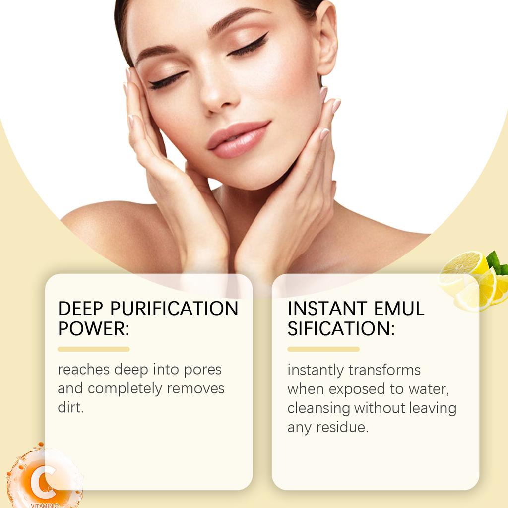 Cleansing Oil Makeup Remover Oil Deep Cleansing Pore Dirt Remove Blackhead Non-greasy Smooth Refreshing Deeply Nourishes Skin