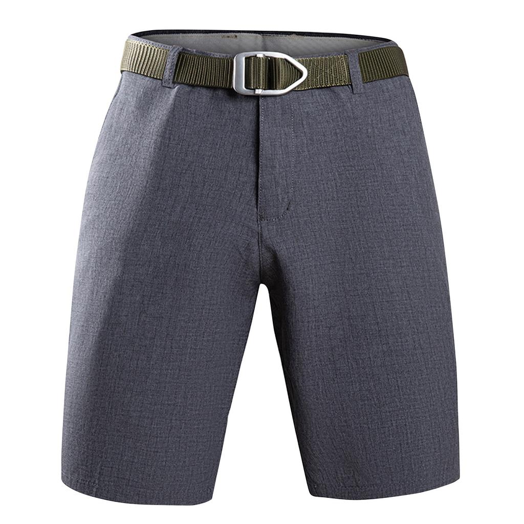 Męskie letnie spodenki robocze Luźne swobodne spodnie pięciopunktowe Męskie letnie jednokolorowe swobodne spodenki cargo