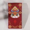 6Pcs Blessings Printing Lucky Money Bag Solid HongBao Spring Festival Essentials Red Packet  2025