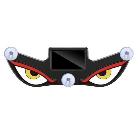 Devil Eyes Car Light Solar Powered LED Dynamic Windshield Ambient Lamp USB-C Rechargeable Vehicle Light with Vibration And Light Sensor Multiple