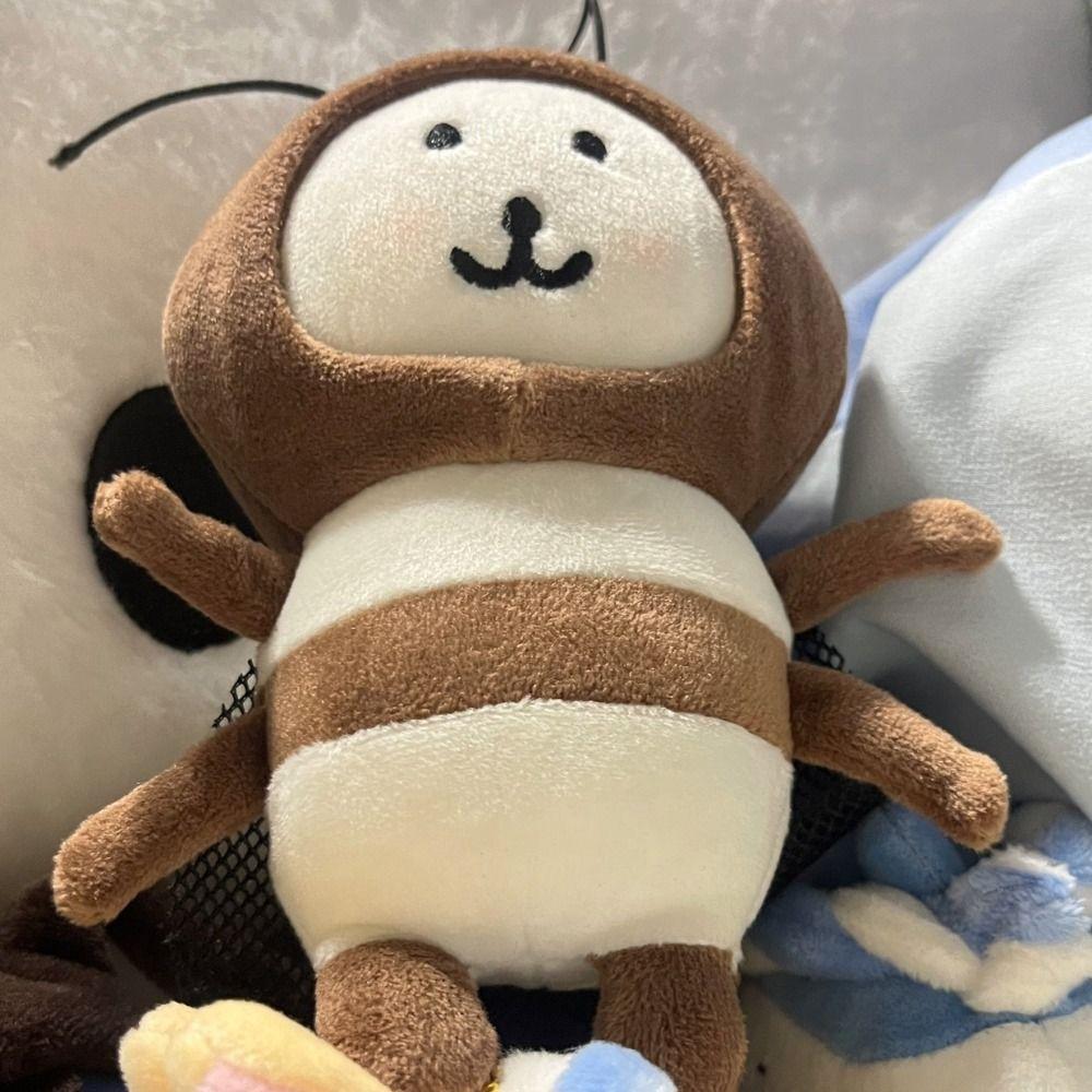 PP Cotton Cockroach Self-deprecating Bear Doll Chiikawa Plush Dolls  Hanging Accessory