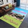 Name Custom Seventeen Carpet Rug for Living Room Bedroom Home Sofa Decoration,Kids play Non-slip Floor Mat