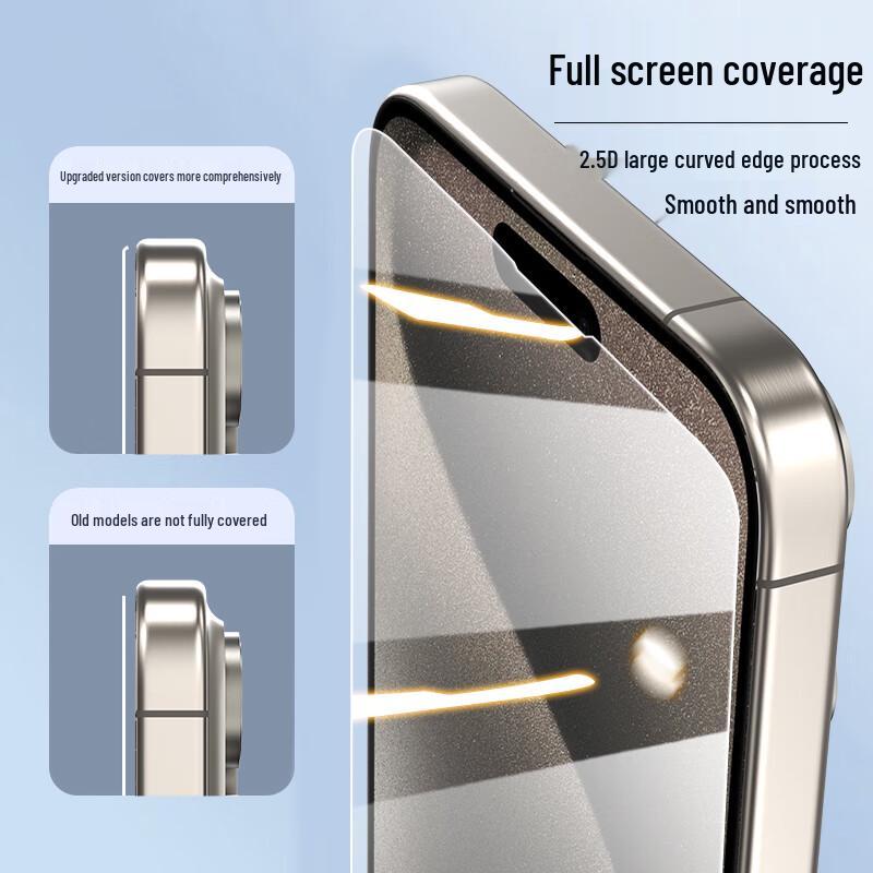 ESCASE iPhone 15 Series Tempered Glass Screen Protector