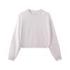 3 Large Fur Ring Solid Color Turtleneck Hooded Zipper Women's Short Hoodie Autumn and Winter Round Neck Fashion Sweater Women