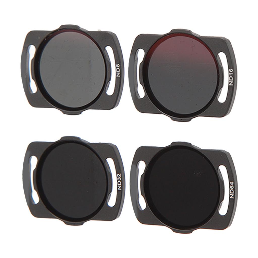 Drone ND Filters Kit ND8 ND16 ND32 ND64 Optical Glass Waterproof Scratchproof Drone Filters Kit for