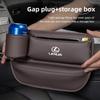 Car Seat Gap Storage Box Leather Cup Holder Organizer For Lexus ES RX NX LS UX LM LX GX LC RZ IS CT GS RC HS SC LBX IS300 RX350