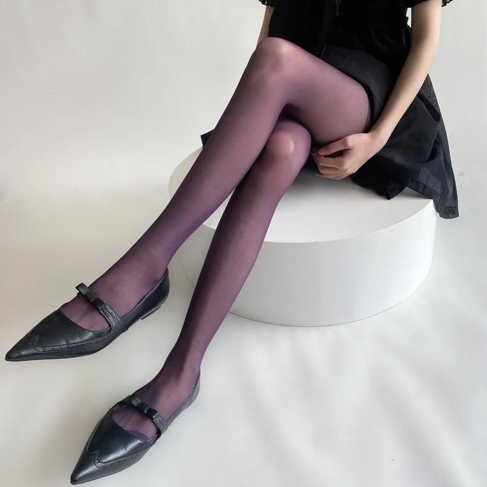 1 Pair Ultra Thin Nylon Thigh High Stockings Pantyhoses Women Sexy Women Tights Velvet Sexy Lingeries Hosiery Body Stockings