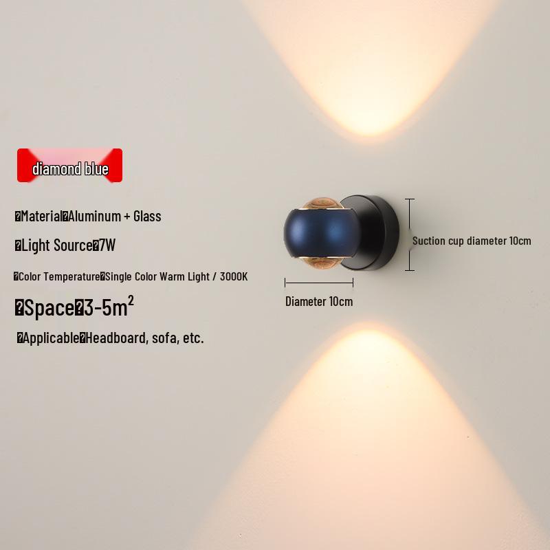 Rotatable Modern Minimalist Wall Lamp for Bedside, Entrance, Hallway, or Staircase