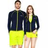 Unisex Long Sleeve Rash Guard Wetsuit Surfing Diving Swimming UV Protection Quick Dry Slim Fit
