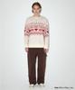 MAHAGRID Eagle Eclipse Knit Sweater Ivory(Mg2Efmk602A)