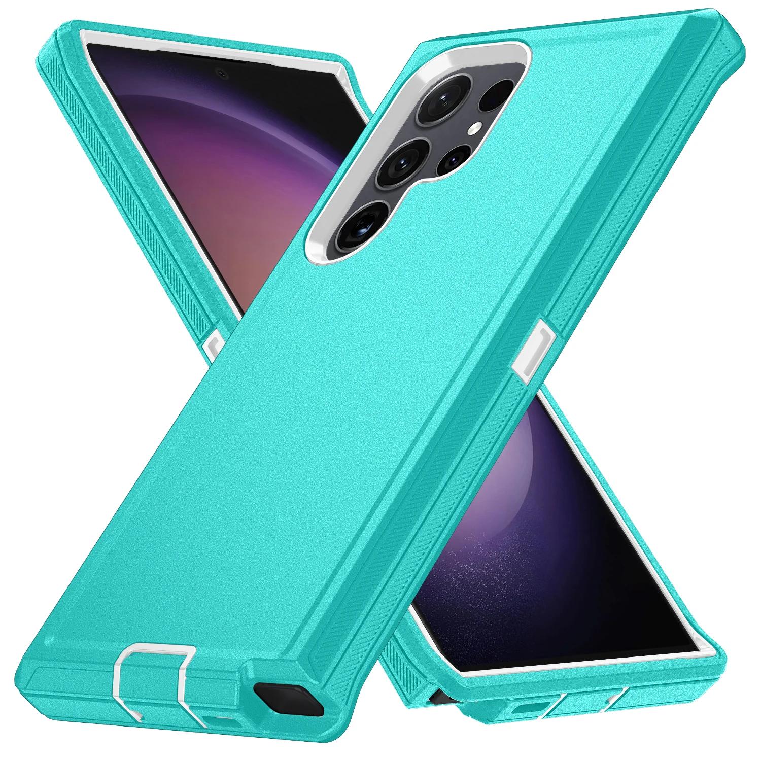 

Чехол Otter Armor Box для телефона Samsung Galaxy S25 S24 S23 S22 S21 S20 FE Plus Ultra Note 20, противоударный, Защитный жесткий чехол galaxy S21fe серый