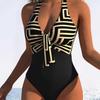 1011 new one-piece women's fashion casual and thin sexy summer seaside vacation surfing
