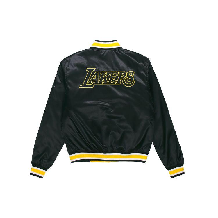 Nike NBA Los Angeles Lakers City Edition Reversible Long Sleeve Jacket Men Jacket Black CU8099-010