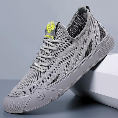 2024 Summer New Men's Fly-woven Mesh Breathable Casual Shoes Men's Handmade Online Sports Style Loafers 908