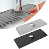 Kitchen Silicone Faucet Mat Absorbent Mat Sink Splash Guard Drain Pad  Adjustable Round Mouth Countertop Protector  Gadg