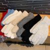 Korean Winter Touchscreen Knitted Gloves - Stylish Windproof Warmth for Women and Students