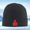 Red circle figure shape design Men Women Unisex Knitted Hat Beanie Pullover Cap Winter Thermal Warm Christmas Outdoor Cycling Hi