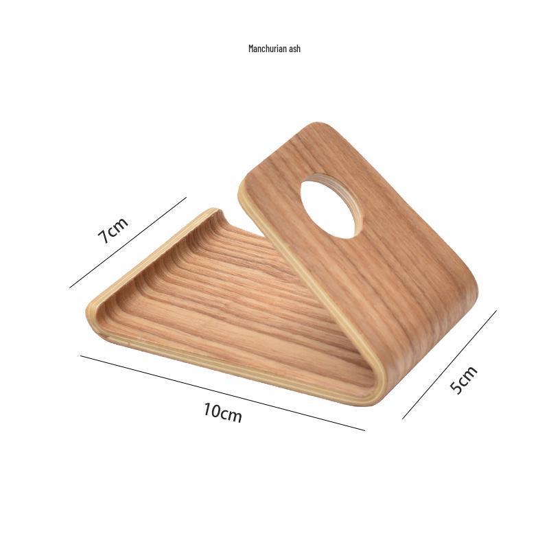 

Ash Wood Portable Phone & Tablet Stand Holder with Custom Logo