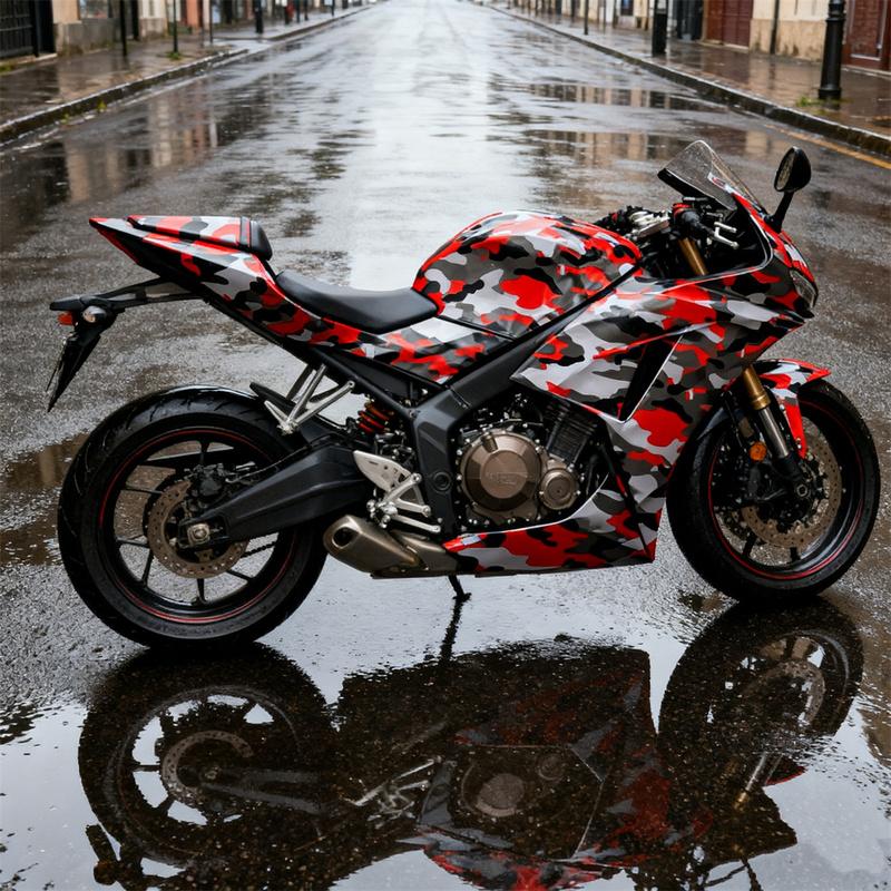 Pellicola Vinilica Wrap Mimetica Stealth Modello Camo a Pixel Foglio per Wrapping Moto Adesivo Fai-da-te per Auto Computer Console Bicicletta