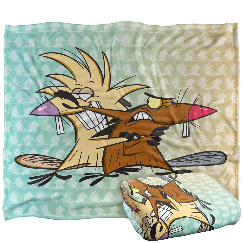 The Angry Beavers Silky Supersoft Blanket