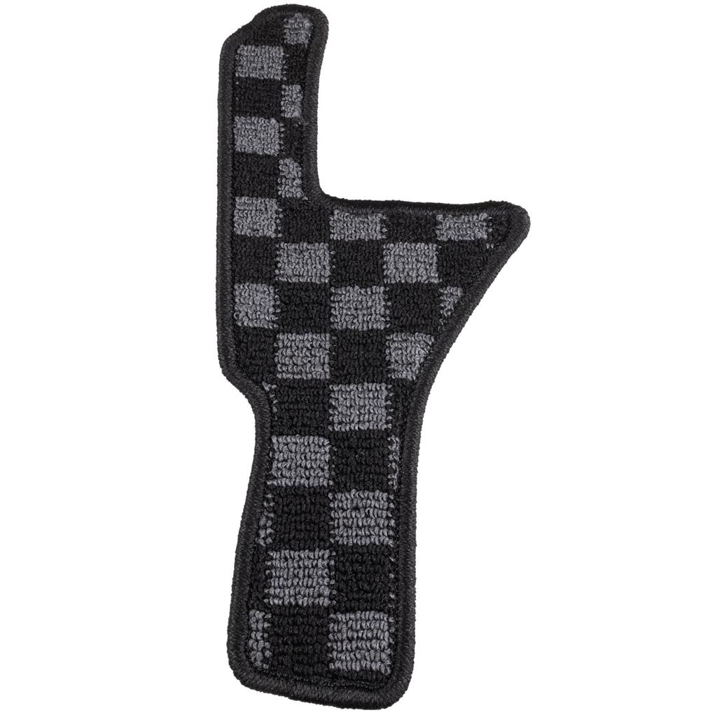 Lexus NX 20 Series Compatible Door Entrance Mats NX350h Side Step Mats Scratch and Stain Protection NX450+ (Checkered) -